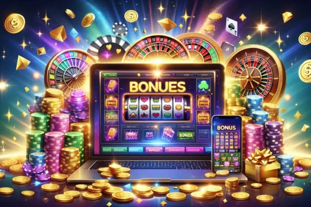 Online Casino Slots ဂိမ်းများ ကစားနေသော မြင်ကွင်း